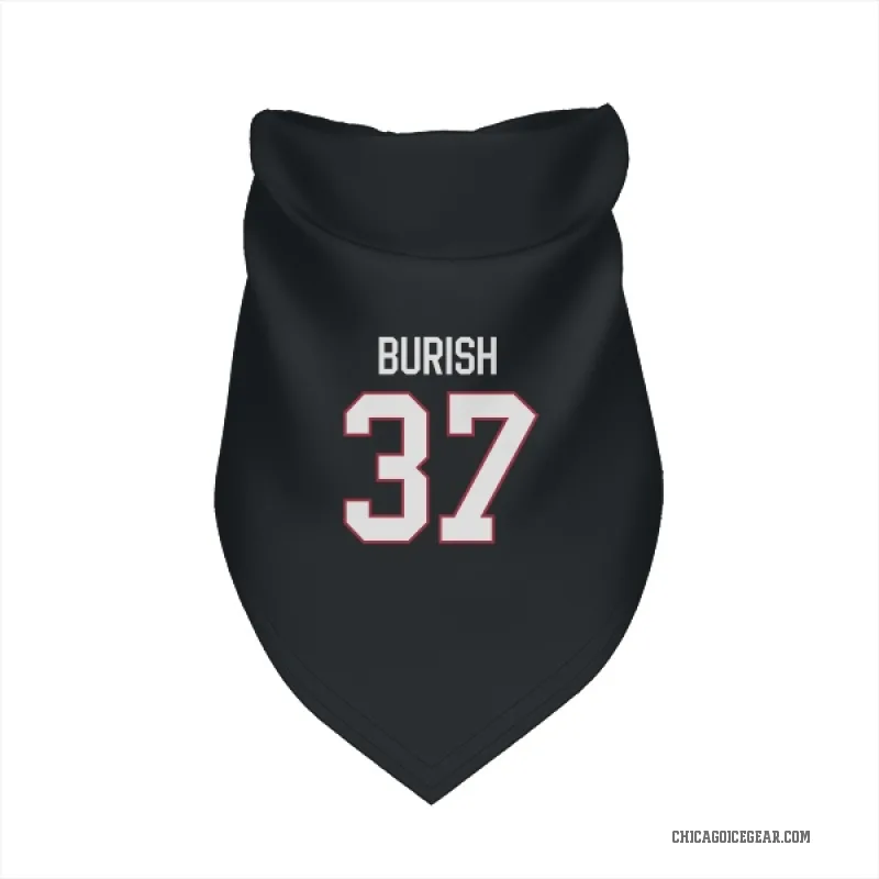 Adam Burish  Black Chicago Blackhawks  Cat & Dog Pet Bandana