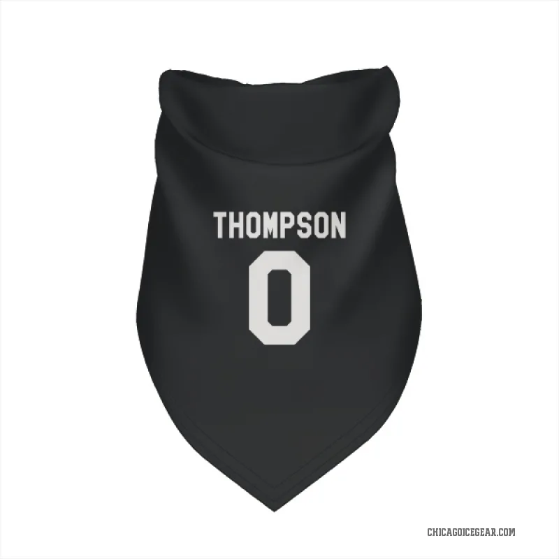 Aidan Thompson  Black White Chicago Blackhawks  Cat & Dog Pet Bandana