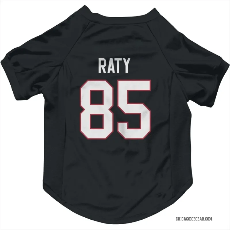 Aku Raty  Black Chicago Blackhawks  Cat & Dog Pet Jersey