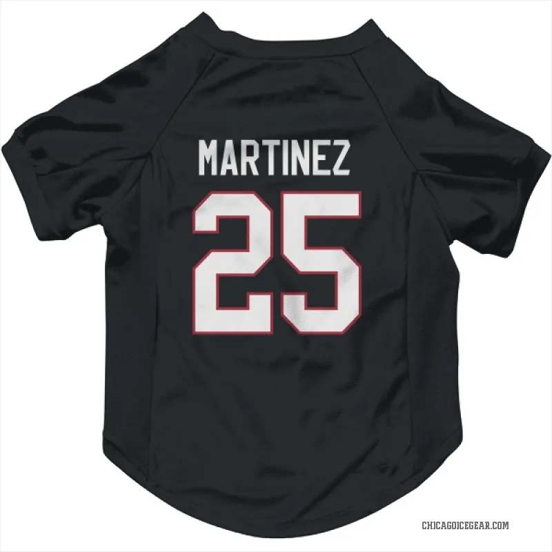 Alec Martinez  Black Chicago Blackhawks  Cat & Dog Pet Jersey