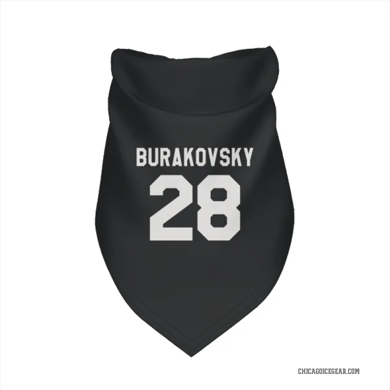 Andre Burakovsky  Black White Chicago Blackhawks  Cat & Dog Pet Bandana
