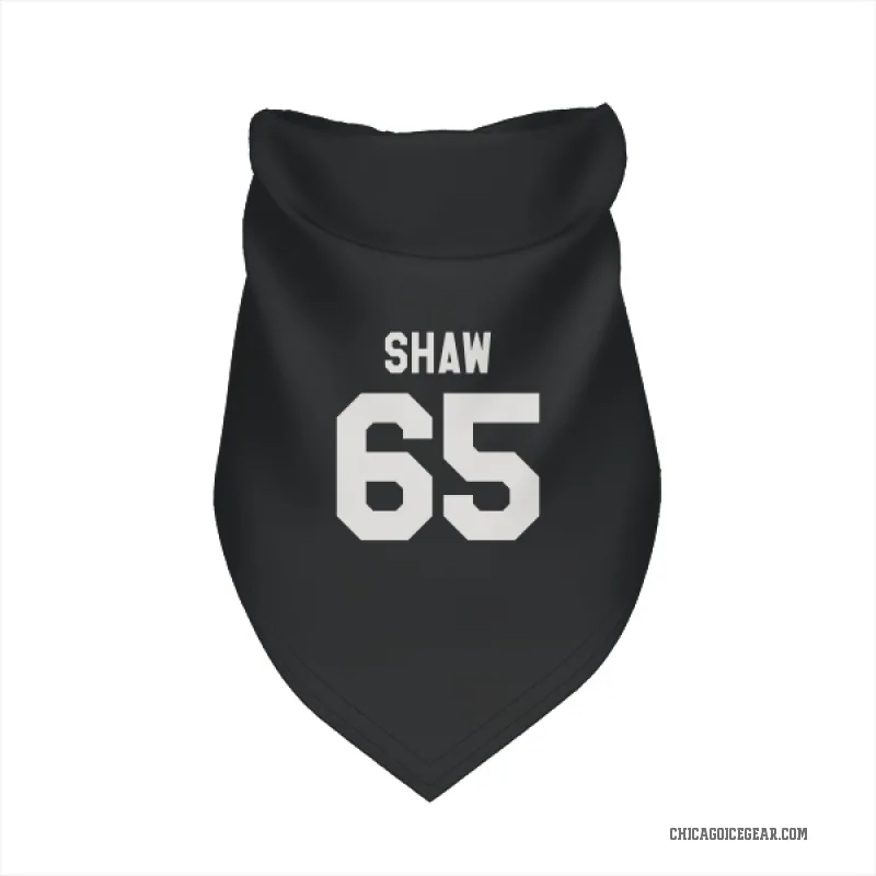 Andrew Shaw  Black White Chicago Blackhawks  Cat & Dog Pet Bandana
