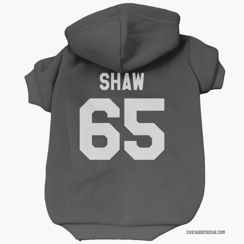 Andrew Shaw  Black White Chicago Blackhawks  Cat & Dog Pet Hoodie