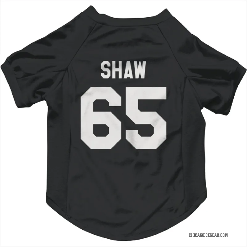 Andrew Shaw  Black White Chicago Blackhawks  Cat & Dog Pet Jersey