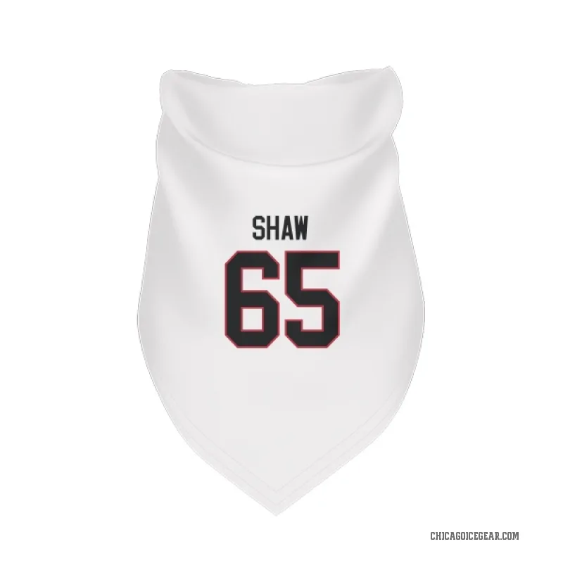 Andrew Shaw  White Chicago Blackhawks  Cat & Dog Pet Bandana