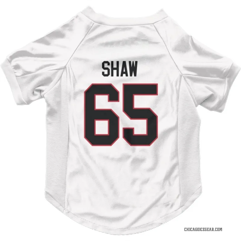 Andrew Shaw  White Chicago Blackhawks  Cat & Dog Pet Jersey