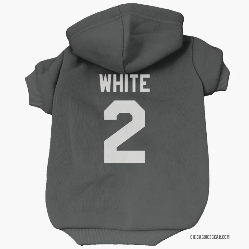 Bill White  Black White Chicago Blackhawks  Cat & Dog Pet Hoodie