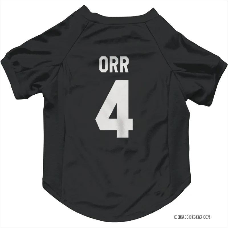 Bobby Orr  Black White Chicago Blackhawks  Cat & Dog Pet Jersey