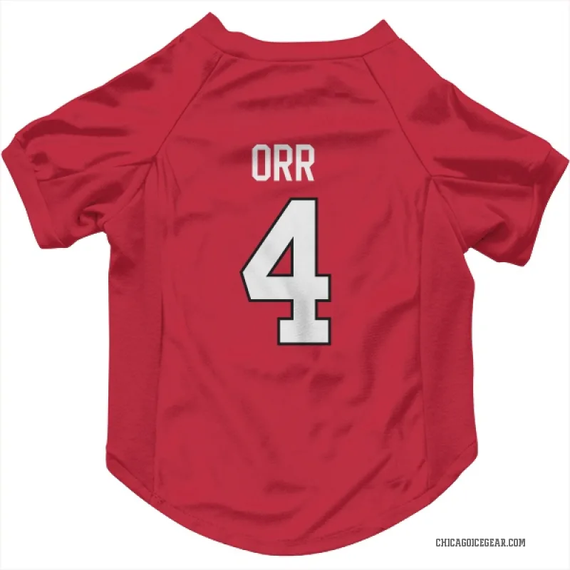 Bobby Orr  Red Chicago Blackhawks  Cat & Dog Pet Jersey