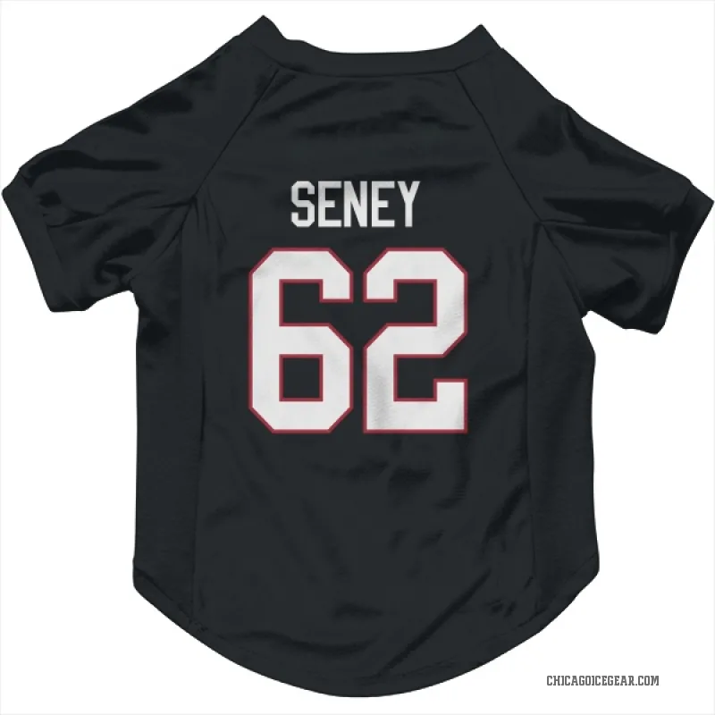 Brett Seney  Black Chicago Blackhawks  Cat & Dog Pet Jersey
