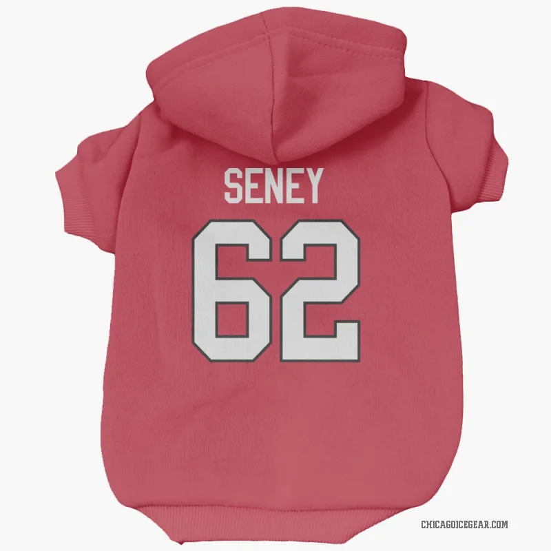 Brett Seney  Red Chicago Blackhawks  Cat & Dog Pet Hoodie