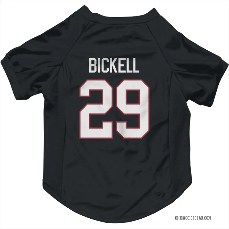 Bryan Bickell  Black Chicago Blackhawks  Cat & Dog Pet Jersey