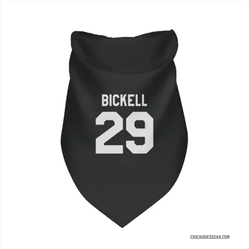 Bryan Bickell  Black White Chicago Blackhawks  Cat & Dog Pet Bandana