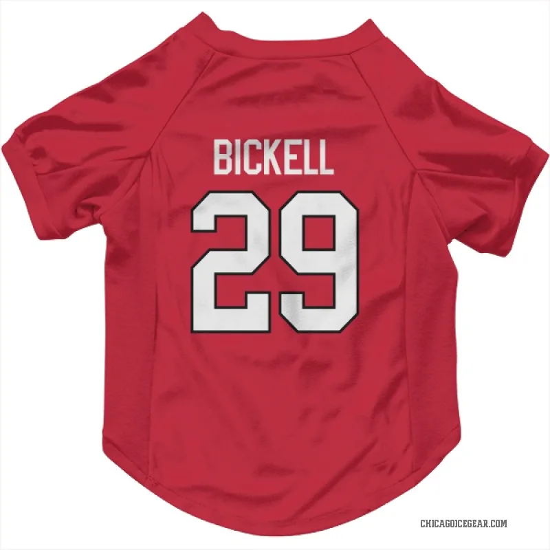 Bryan Bickell  Red Chicago Blackhawks  Cat & Dog Pet Jersey