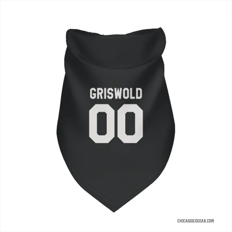 Clark Griswold  Black White Chicago Blackhawks  Cat & Dog Pet Bandana