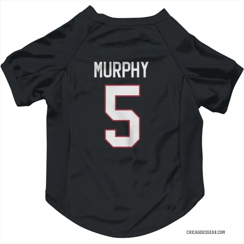 Connor Murphy  Black Chicago Blackhawks  Cat & Dog Pet Jersey