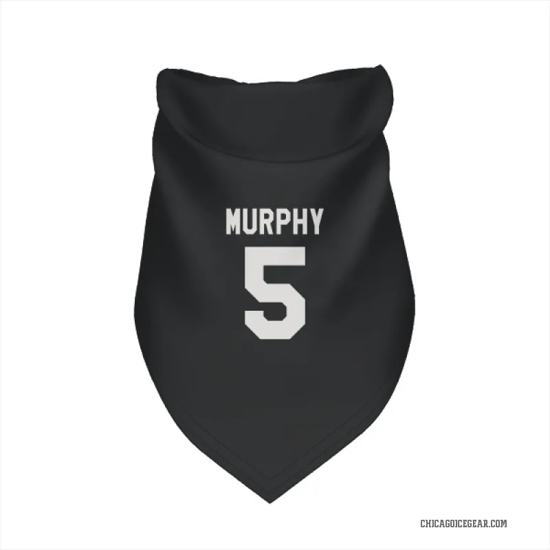Connor Murphy  Black White Chicago Blackhawks  Cat & Dog Pet Bandana