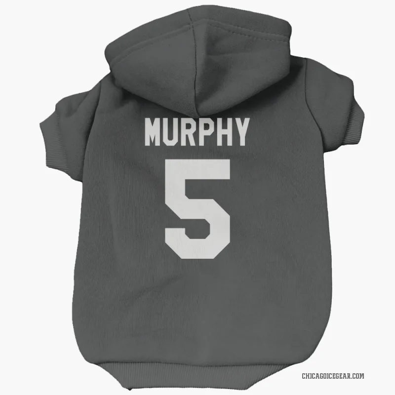 Connor Murphy  Black White Chicago Blackhawks  Cat & Dog Pet Hoodie