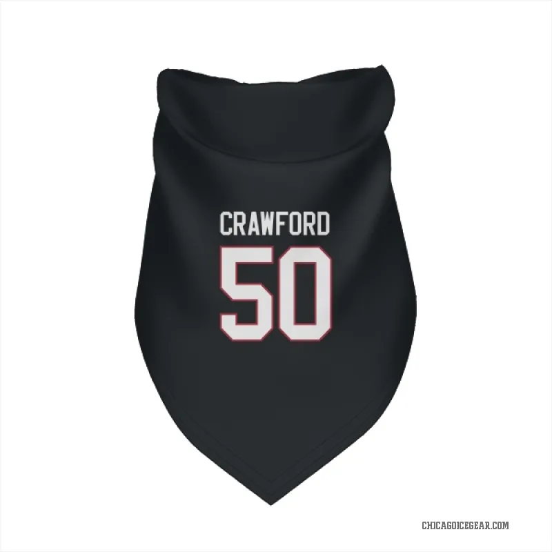 Corey Crawford  Black Chicago Blackhawks  Cat & Dog Pet Bandana