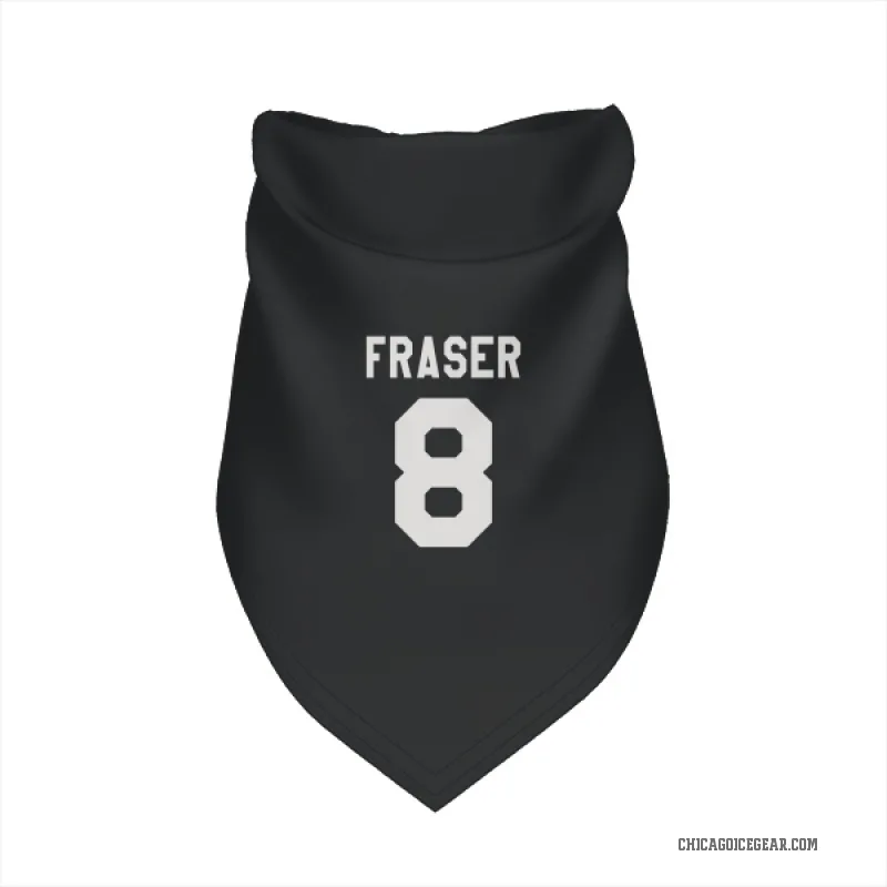 Curt Fraser  Black White Chicago Blackhawks  Cat & Dog Pet Bandana