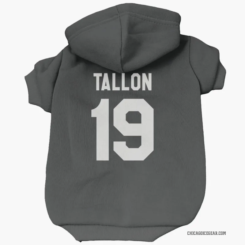 Dale Tallon  Black White Chicago Blackhawks  Cat & Dog Pet Hoodie