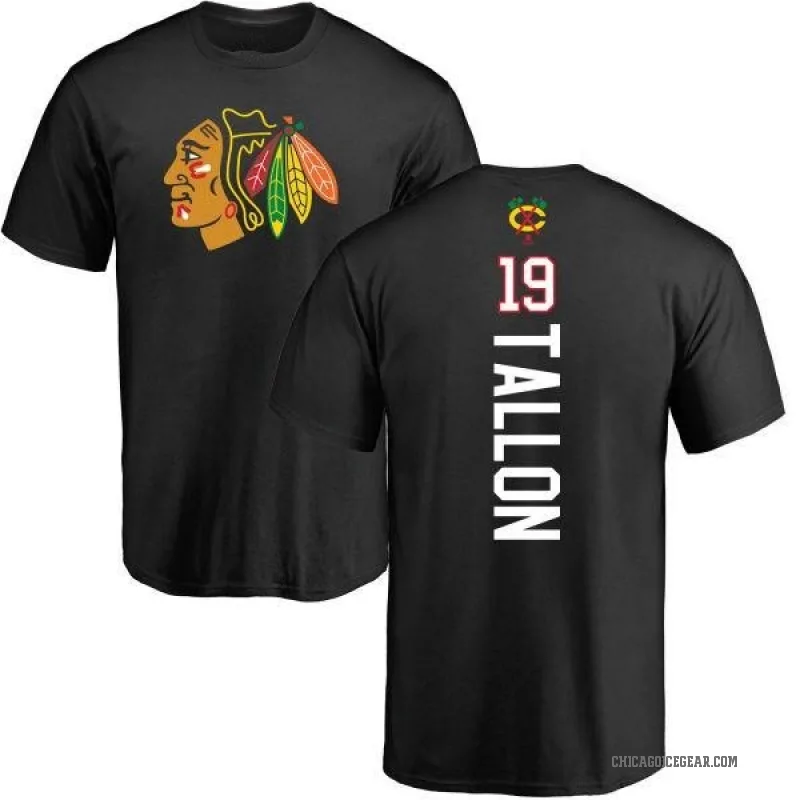 Dale Tallon Men's Black Chicago Blackhawks Backer T-Shirt -