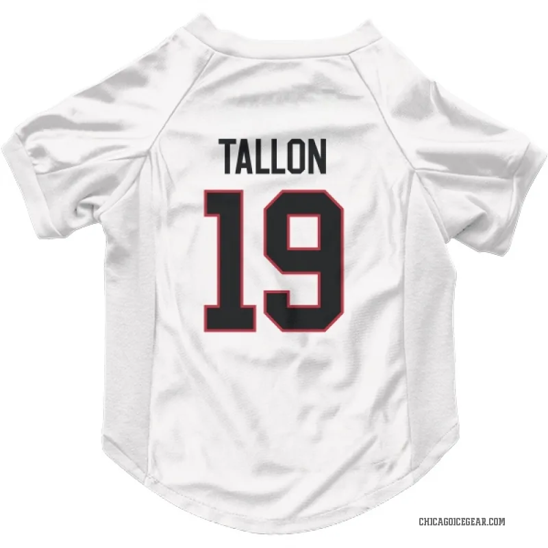 Dale Tallon  White Chicago Blackhawks  Cat & Dog Pet Jersey