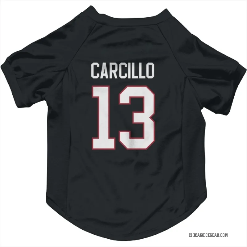 Daniel Carcillo  Black Chicago Blackhawks  Cat & Dog Pet Jersey