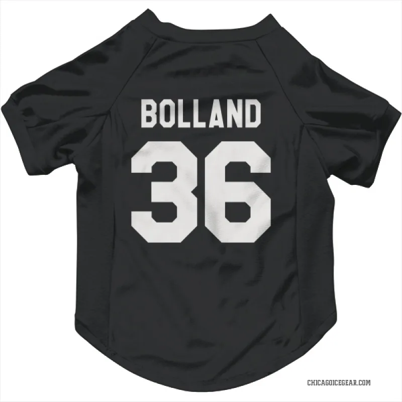 Dave Bolland  Black White Chicago Blackhawks  Cat & Dog Pet Jersey
