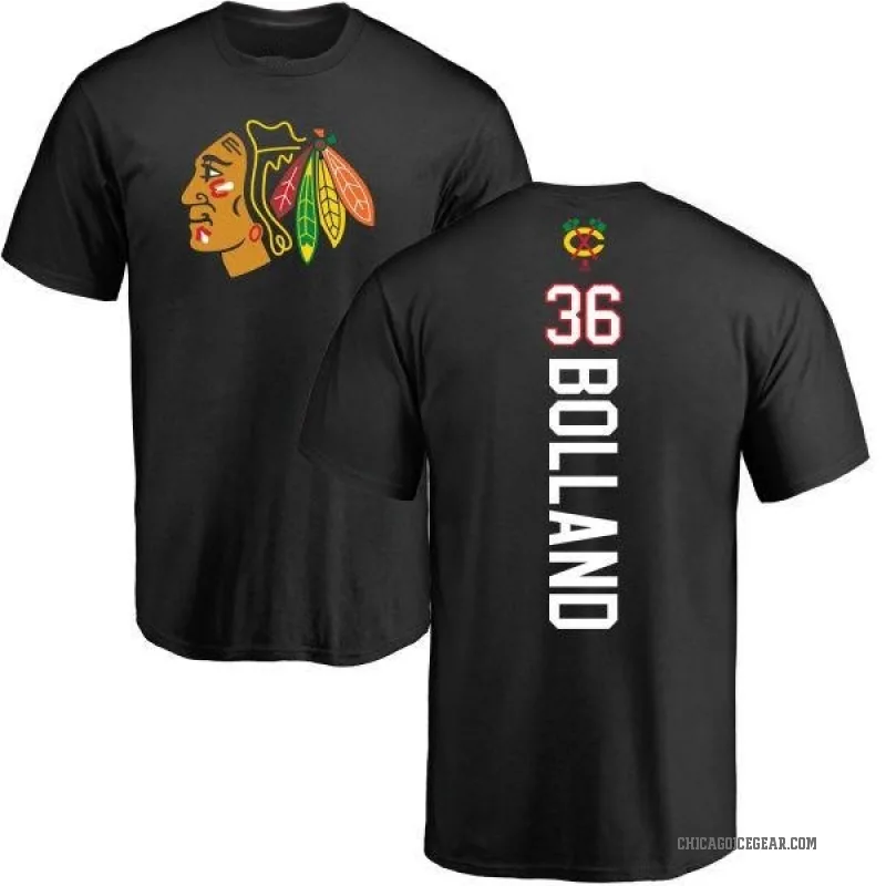 Dave Bolland Men's Black Chicago Blackhawks Backer T-Shirt -