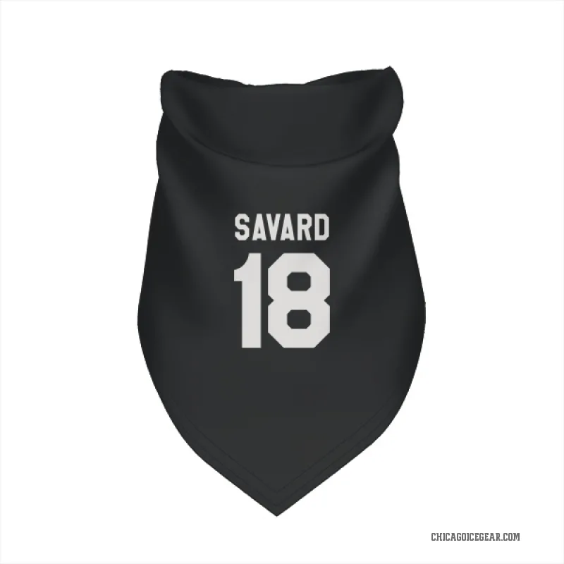 Denis Savard  Black White Chicago Blackhawks  Cat & Dog Pet Bandana
