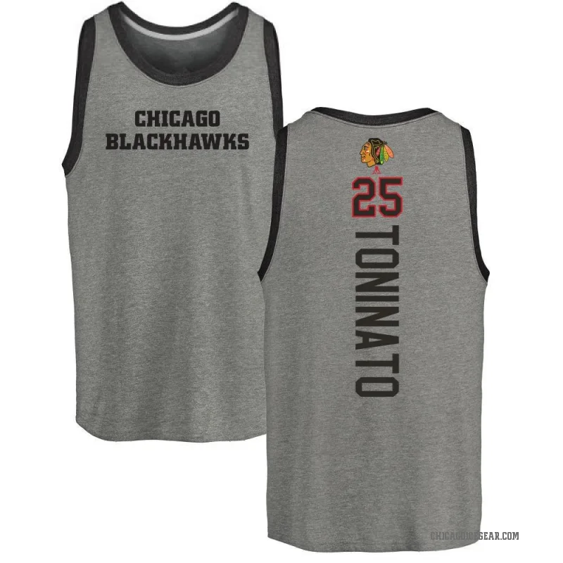 Dominic Toninato Youth Ash Chicago Blackhawks Backer Tank Top -