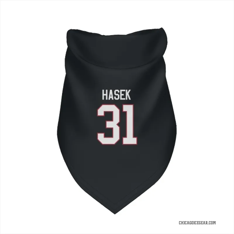 Dominik Hasek  Black Chicago Blackhawks  Cat & Dog Pet Bandana