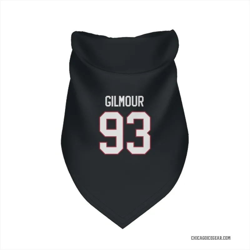 Doug Gilmour  Black Chicago Blackhawks  Cat & Dog Pet Bandana