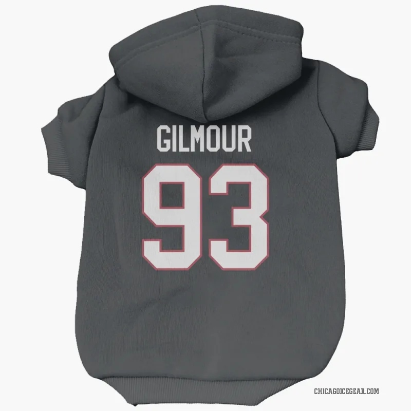 Doug Gilmour  Black Chicago Blackhawks  Cat & Dog Pet Hoodie