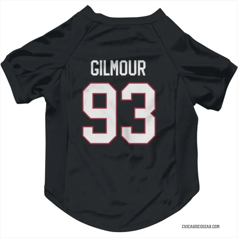 Doug Gilmour  Black Chicago Blackhawks  Cat & Dog Pet Jersey
