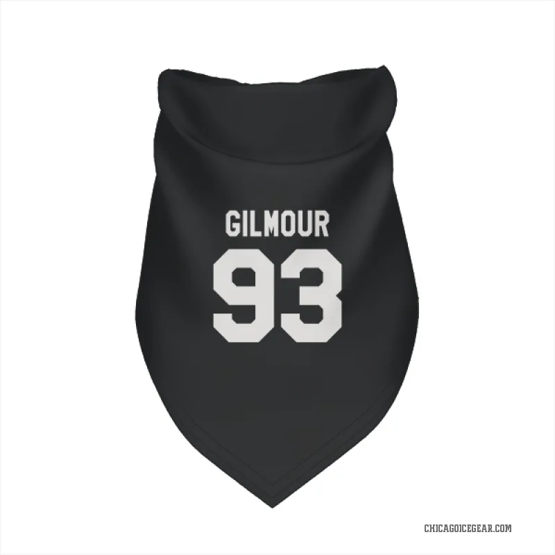 Doug Gilmour  Black White Chicago Blackhawks  Cat & Dog Pet Bandana