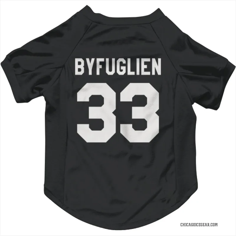 Dustin Byfuglien  Black White Chicago Blackhawks  Cat & Dog Pet Jersey