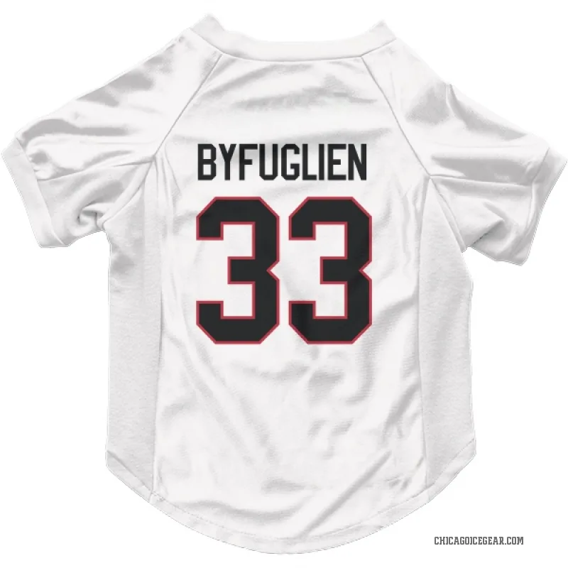Dustin Byfuglien  White Chicago Blackhawks  Cat & Dog Pet Jersey