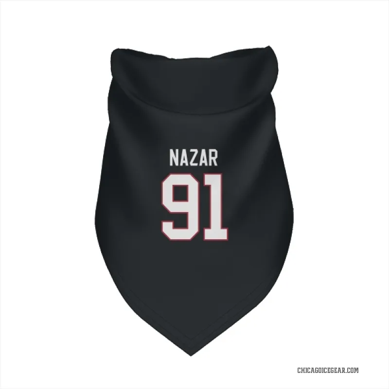 Frank Nazar  Black Chicago Blackhawks  Cat & Dog Pet Bandana