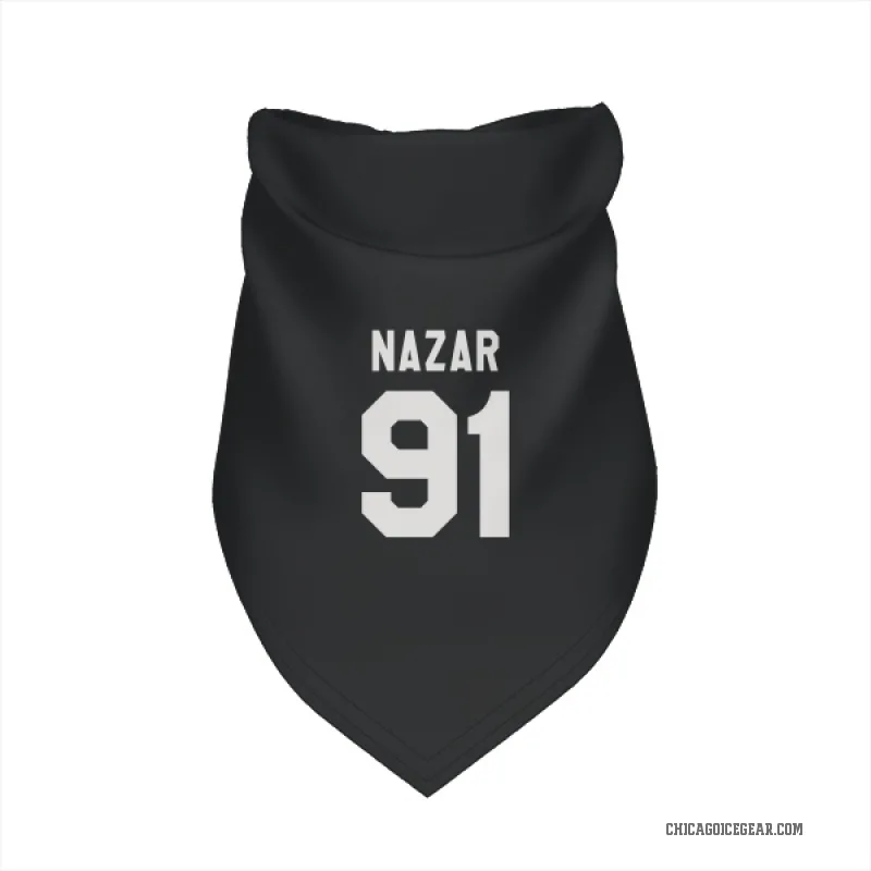 Frank Nazar  Black White Chicago Blackhawks  Cat & Dog Pet Bandana