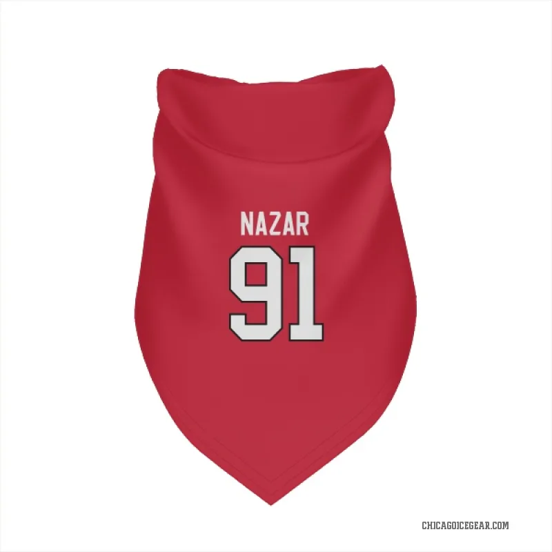Frank Nazar  Red Chicago Blackhawks  Cat & Dog Pet Bandana