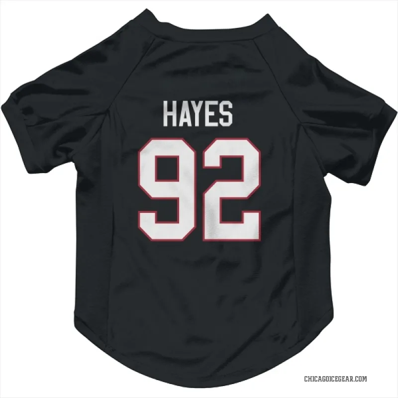 Gavin Hayes  Black Chicago Blackhawks  Cat & Dog Pet Jersey