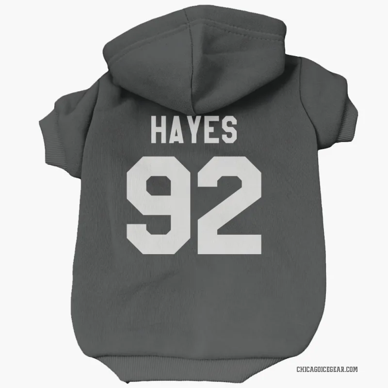Gavin Hayes  Black White Chicago Blackhawks  Cat & Dog Pet Hoodie