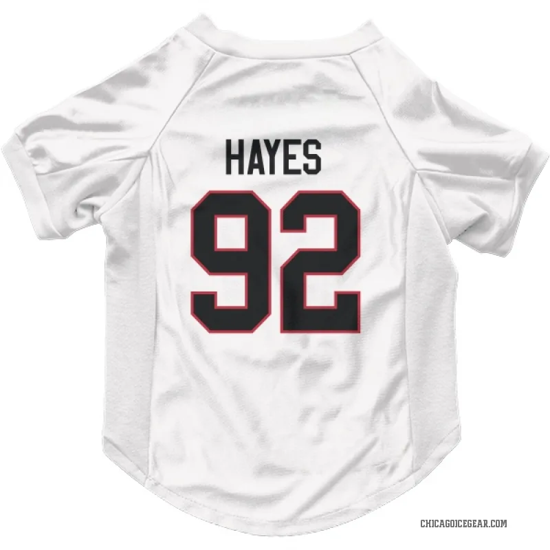 Gavin Hayes  White Chicago Blackhawks  Cat & Dog Pet Jersey