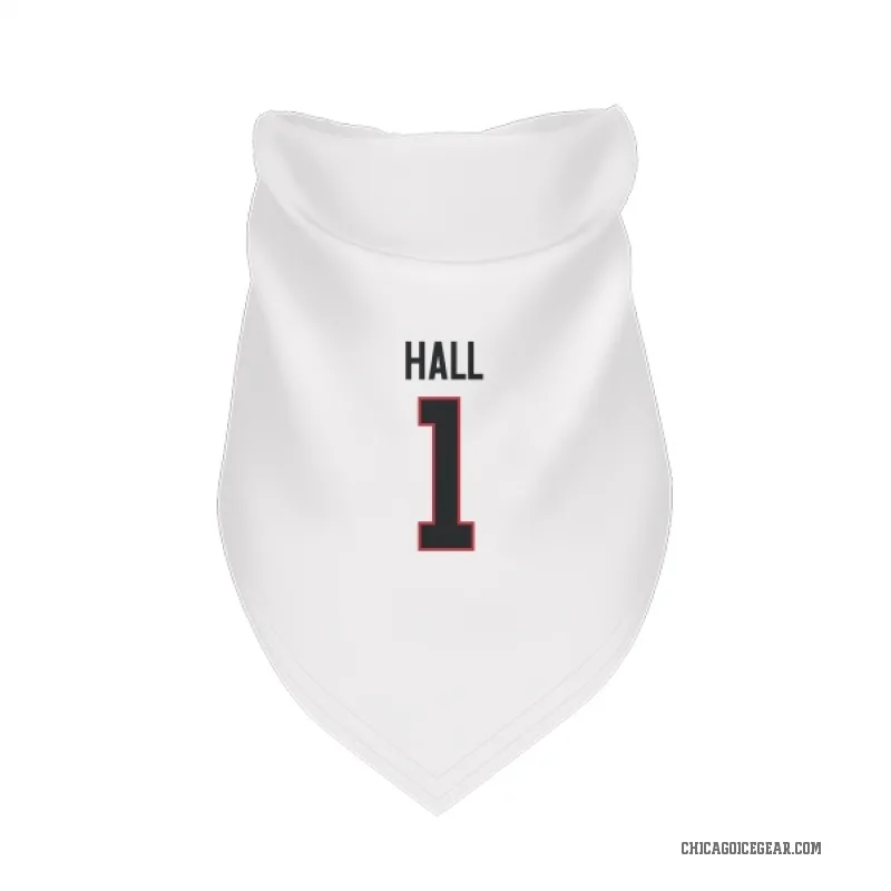 Glenn Hall  White Chicago Blackhawks  Cat & Dog Pet Bandana