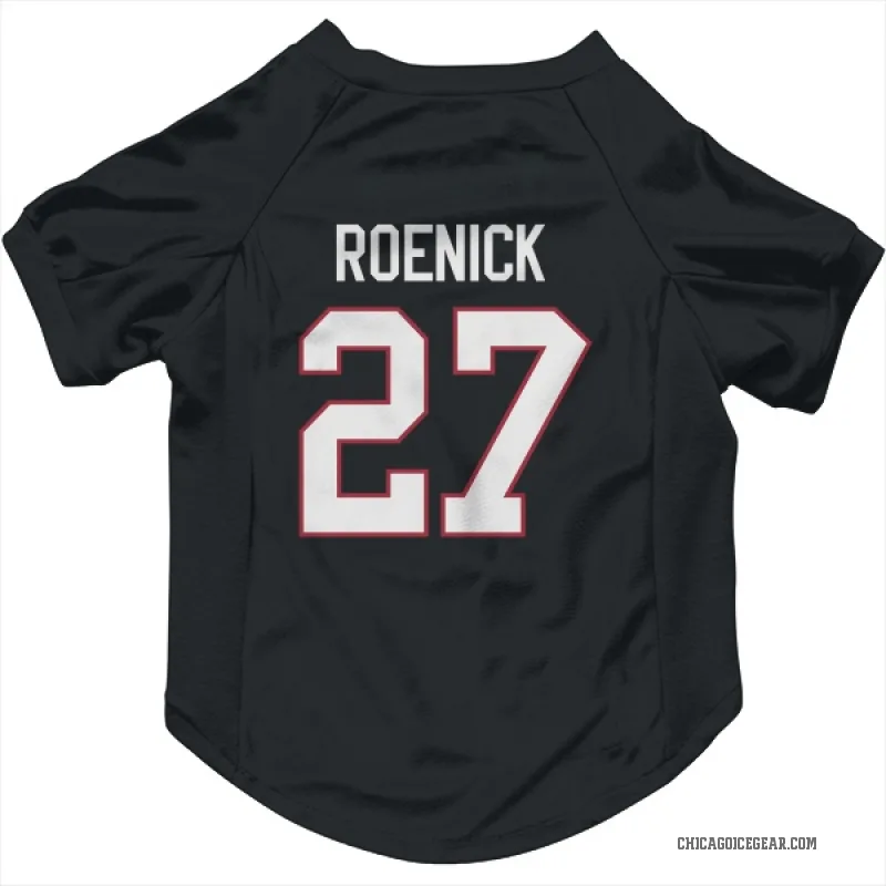 Jeremy Roenick  Black Chicago Blackhawks  Cat & Dog Pet Jersey
