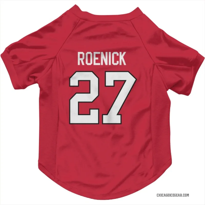 Jeremy Roenick  Red Chicago Blackhawks  Cat & Dog Pet Jersey
