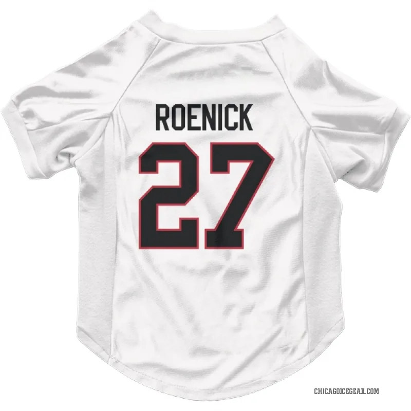Jeremy Roenick  White Chicago Blackhawks  Cat & Dog Pet Jersey