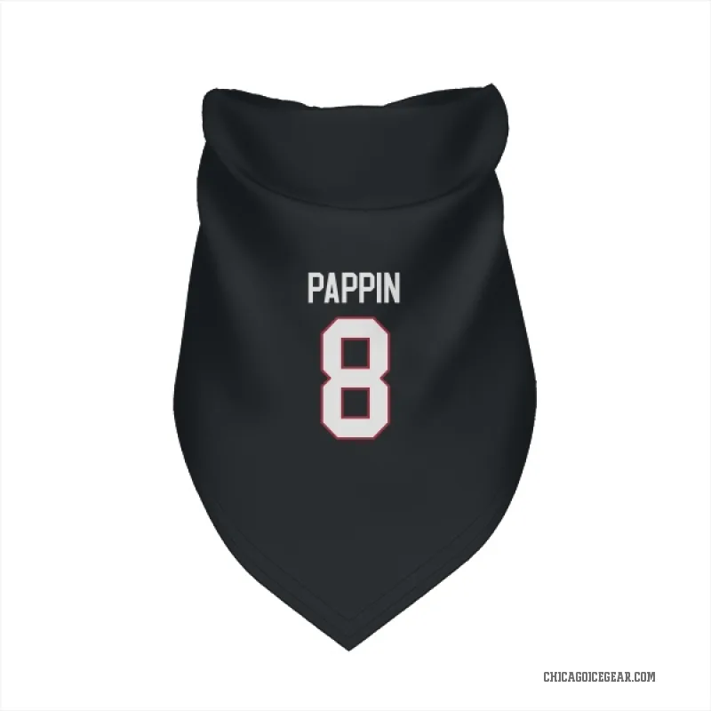 Jim Pappin  Black Chicago Blackhawks  Cat & Dog Pet Bandana